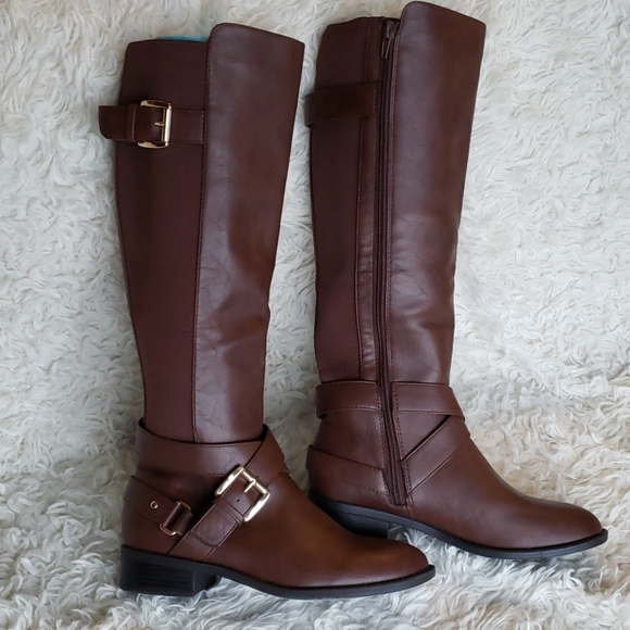 Thalia Sodi Shoes - Thalia Sodi Vada Brown Riding Boot